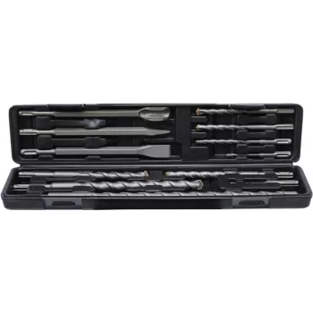   BGS DIY Set ciocane, burghie percutoare şi dălţi | tijă SDS, Vârfuri din carburi metalice | 5 - 20 mm | 12 piese (BGS 2005)