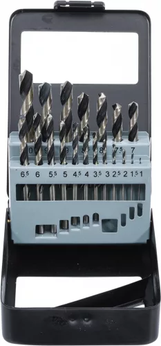 BGS DIY Set burghie HSS | 1 - 10 mm | 19 piese (BGS 2010)
