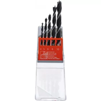   BGS DIY Set burghie pentru lemn | 4 - 10 mm | 5 piese (BGS 2017)