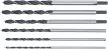 BGS DIY Set burghie pentru lemn | 6 - 14 mm | 6 piese (BGS 2018)