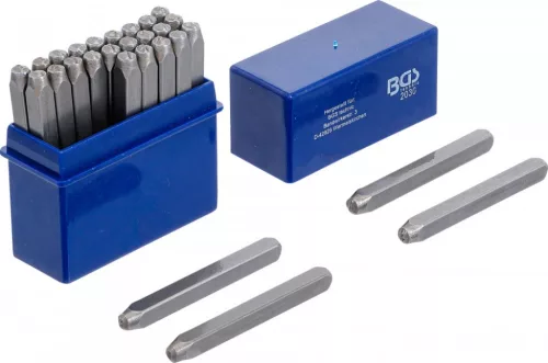 BGS technic Set poansoane litere| 3 mm (BGS 2030)