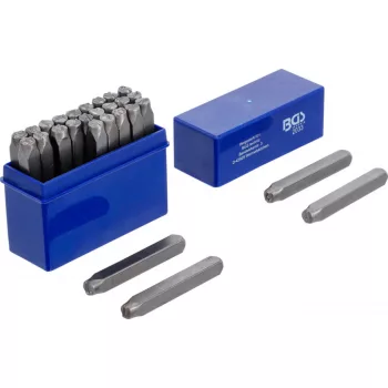 BGS technic Set poansoane litere| 6 mm (BGS 2033)