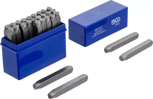 BGS technic Set poansoane litere| 6 mm (BGS 2033)