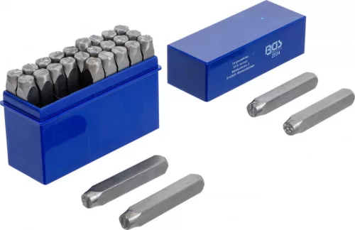 BGS technic Set poansoane litere| 8 mm (BGS 2034)