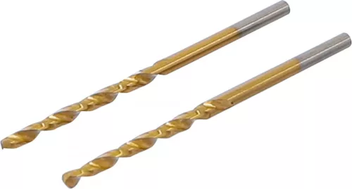 BGS technic Burghiu spiralat | HSS-G | titan nitrurat | 2,5 mm | 2 piese (BGS 2040-2-5)