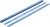 BGS technic Pânze fierăstrău pentru metale | HSS flexibile | 13 x 300 mm | 10 piese (BGS 2061)