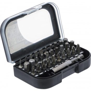   BGS DIY Set biţi | Antrenare hexagon exterior 6,3 mm (1/4") | 31 piese (BGS 20820)