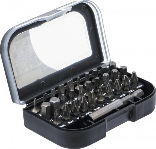 BGS DIY Set biţi | Antrenare hexagon exterior 6,3 mm (1/4") | 31 piese (BGS 20820)