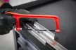 BGS DIY Ferăstrău pentru metale din aluminiu | incl. cutie-suport tăiere şi pânză | 150 mm (BGS 2082)