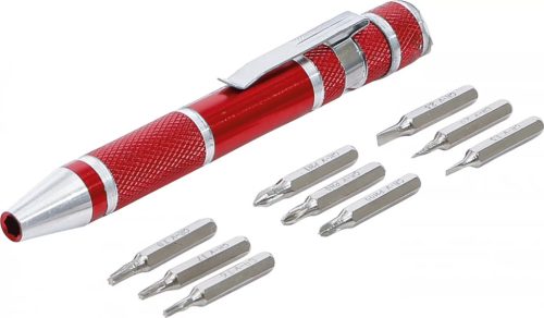 BGS DIY Set şuruburi biţi de precizie | 10 piese (BGS 20840)