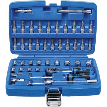   BGS technic Set chei tubulare | Antrenare 6,3 mm (1/4") | 46 piese (BGS 2146)