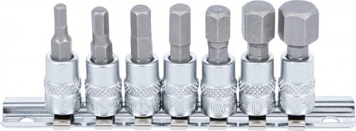 BGS technic Set biţi | 6,3 mm (1/4") | Imbus 4 - 12 mm | 7 piese (BGS 2161)