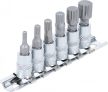 BGS technic Set biţi | 6,3 mm (1/4") | Dantură interioară multiplă (pentru XZN) M4 - M12 | 6 piese (BGS 2162)