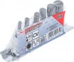 BGS technic Set biţi | 6,3 mm (1/4") | Dantură interioară multiplă (pentru XZN) M4 - M12 | 6 piese (BGS 2162)