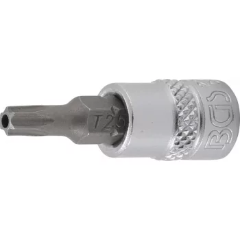   BGS technic Bit | 6,3 mm (1/4") | Profil T (pentru Torx) cu gaură T25 (BGS 2360)