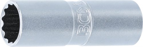 BGS technic Cheie pentru bujii cu cauciuc de prindere, 12 colțuri | 12,5 mm (1/2") | 16 mm (BGS 2385)