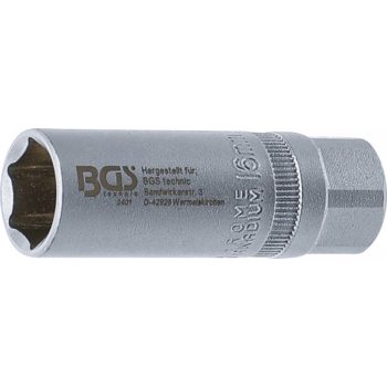   BGS technic Cheie pentru bujii 6 colțuri | 12,5 mm (1/2") | 16 mm (BGS 2401)