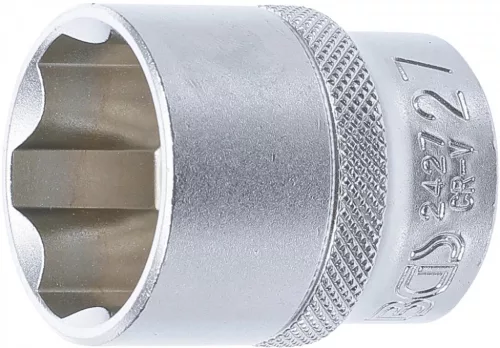 BGS technic Cheie tubulară Super Lock | 12,5 mm (1/2") | 27 mm (BGS 2427)