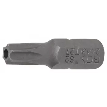   BGS technic Bit | Antrenare 6 colțuri exterior 6,3 mm (1/4") | Profil T (pentru Torx) cu gaură T27 (BGS 2443)