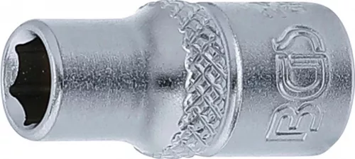 BGS technic Cheie tubulară 6 colțuri | 6,3 mm (1/4") | 6 mm (BGS 2478)