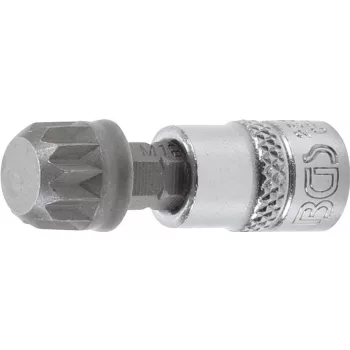   BGS technic Bit | 6,3 mm (1/4") | Dantură interioară multiplă (pentru XZN) M12 (BGS 2507)