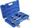 BGS technic Set chei cu clichet reversibil | extensibil | 6,3 mm (1/4") - 10 mm (3/8") - 12,5 mm (1/2") | 3 piese (BGS 25123)