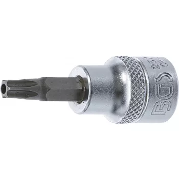   BGS technic Bit | 10 mm (3/8") | Profil T (pentru Torx) cu gaură T30 (BGS 2574)