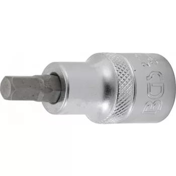   BGS technic Bit | Antrenare pătrat interior 12,5 mm (1/2") | Inbus 9/32" (BGS 2734)