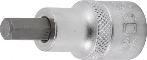 BGS technic Bit | Antrenare pătrat interior 12,5 mm (1/2") | Inbus 5/16" (BGS 2735)