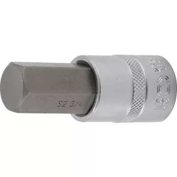   BGS technic Bit | Antrenare pătrat interior 12,5 mm (1/2") | Inbus 8 mm (BGS 2754)