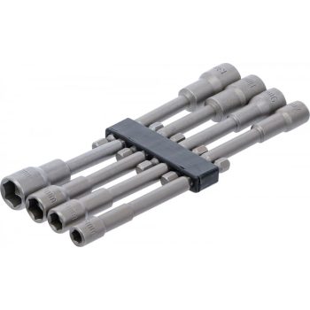   BGS technic Set chei tubulare 6 colțuri, extra lungi | Antrenare 6 colțuri exterior 6,3 mm (1/4") | pentru maşini de găurit | 6 - 13 mm | 8 piese (BGS 2759)