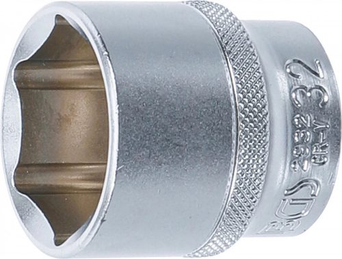 BGS technic Cheie tubulară 6 colțuri | 12,5 mm (1/2") | 32 mm (BGS 2932)