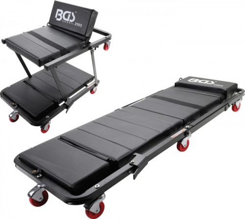 BGS technic Scaun/pat de lucru mobil pentru mecanici 100x51 cm  (BGS 2995)