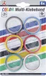 BGS DIY Bandă izolatoare multiplă color | 19 x 3,5 m | 6 piese (BGS 3024)
