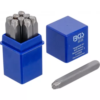 BGS technic Poansoane numere | 5 mm (BGS 3035)
