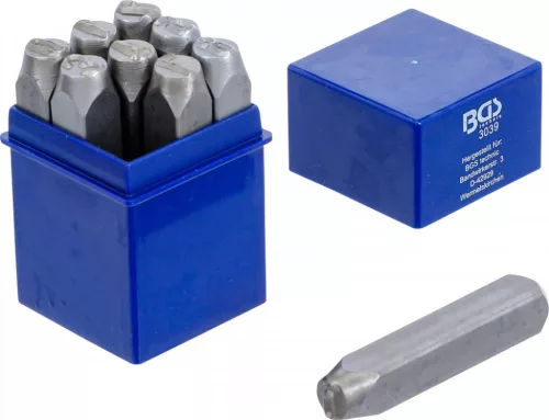 BGS technic Poansoane numere | 10 mm (BGS 3039)