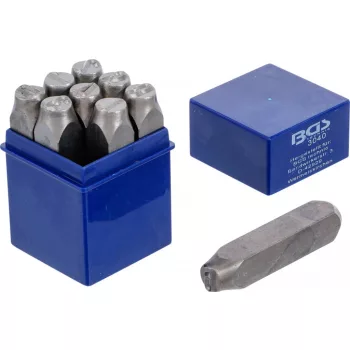 BGS technic Poansoane numere | 12 mm (BGS 3040)