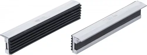 BGS technic Bacuri protecţie menghină | Aluminiu | Lăţime 150 mm | 2 piese (BGS 3045)