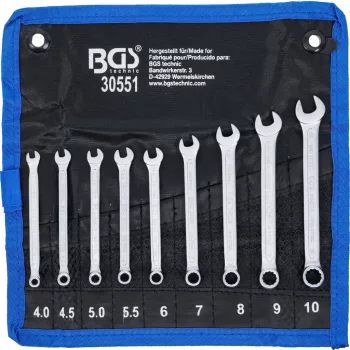   BGS technic Set chei combinate | 4 - 10 mm | 9 piese (BGS 30551)