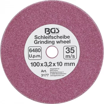  BGS technic Disc de şlefuire | pentru BGS 3180 | Ø 100 x 3,2 x 10 mm (BGS 3177)