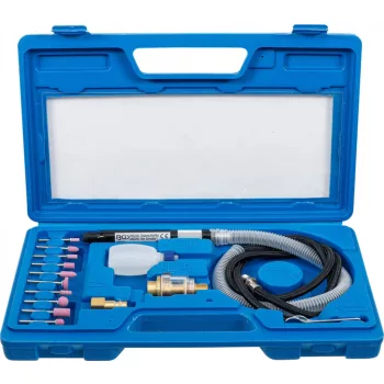   BGS technic Mini biax pneumatic + accesorii, 54.000rot/min (BGS 3249)