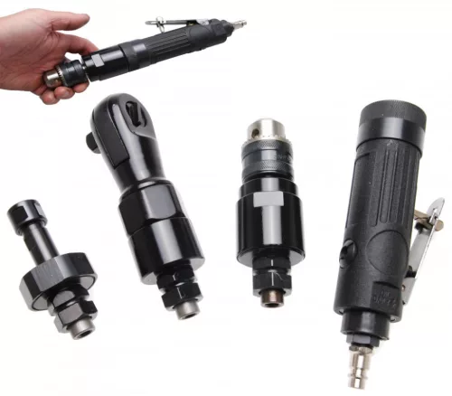 BGS technic Dispozitiv pneumatic multifuncţional cu 3 capete de lucru interschimbabile (BGS 3262)