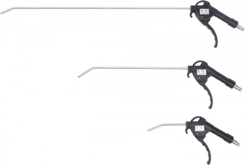 BGS DIY Set pistoale de suflare cu aer comprimat | 110 / 300 / 500 mm | 3 piese (BGS 3294)