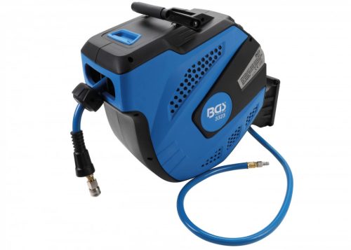 BGS technic Furtun aer comprimat cu derulator | automat | 12 m + 2 m (BGS 3323)