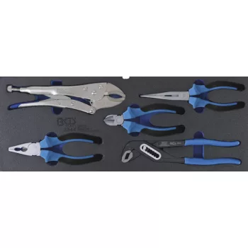   BGS technic Set de clesti combinati | echipare 1/3 pentru dulap de scule | 5 piese (BGS 3344)