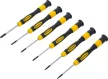 BGS DIY Set şurubelniţe de precizie | Profil T (pentru Torx) | 6 piese (BGS 35808)