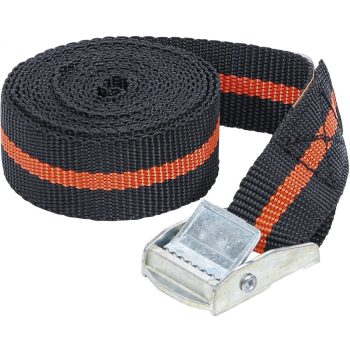   BGS DIY Bandă de tensionare cu închizătoare rapidă | 2,5 m x 25 mm (BGS 3598)