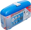 BGS technic Set coroane de tăiere | Ø 22 - 65 mm | adâncime 40 mm | 8 piese (BGS 3906)