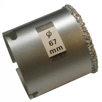   BGS technic Coroana găurire ceramica pentru taler | Ø 67 mm (BGS 3913)