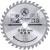BGS DIY Disc fierăstrău circular carburi metalice | Ø 160 x 20 x 2,4 mm | 36 dinţi (BGS 3950)